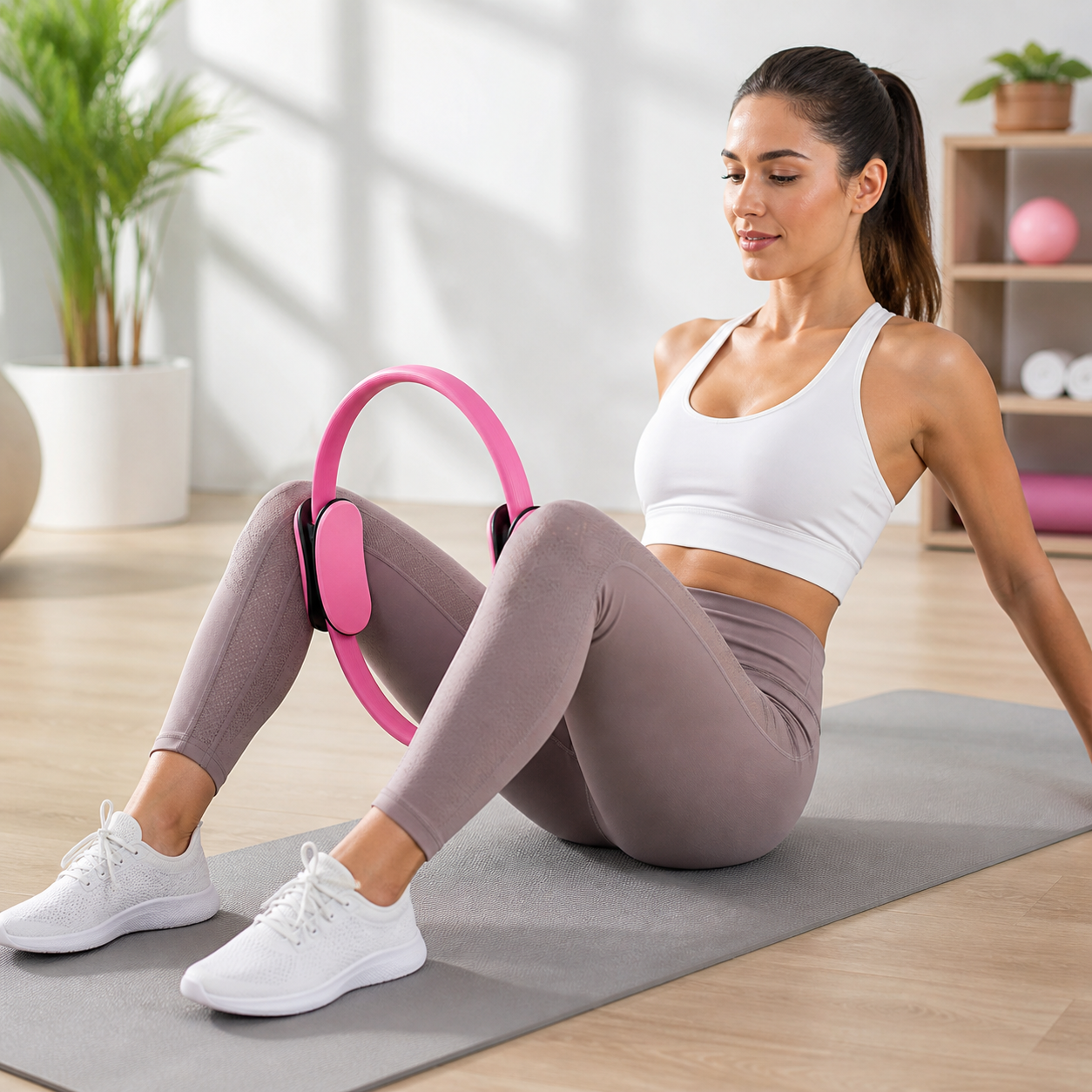 Pilates toning ring